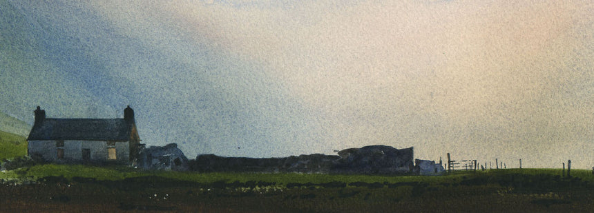 Lonely cottage in Cwm Eigiau