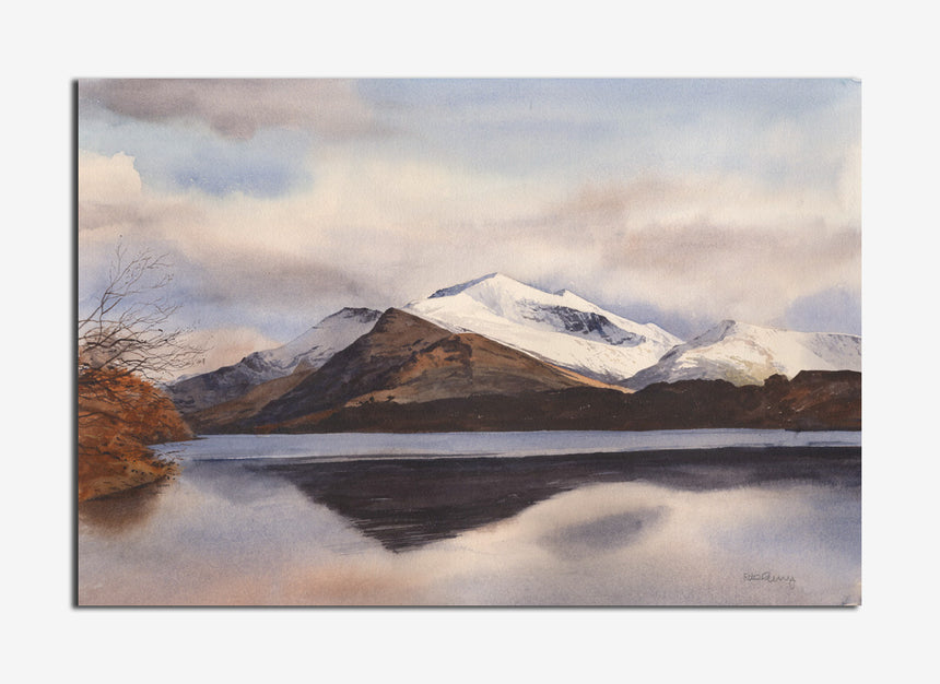 OR831 Yr Wyddfa o Llyn Padarn