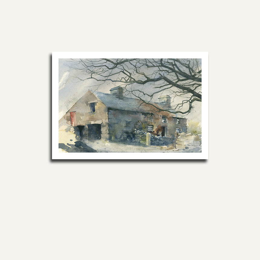 Print only - Yr Ysgwrn farm.