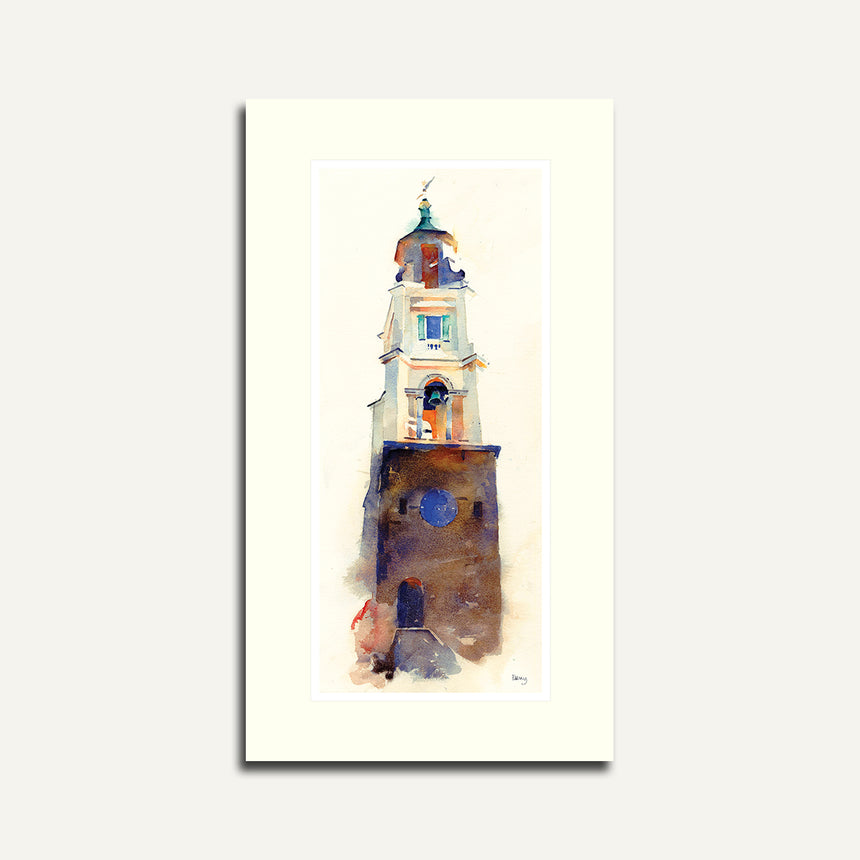 Mounted - Campanile.