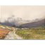 The Old road to Ogwen. A watercolour by Rob Piercy