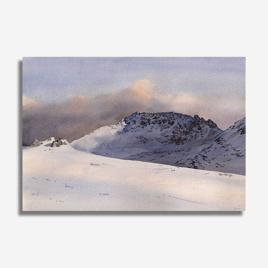 OR818 Crib Goch o'r gogledd (Crib Goch from the north)