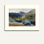 Mounted - Snowdon from Llyn Llydaw.