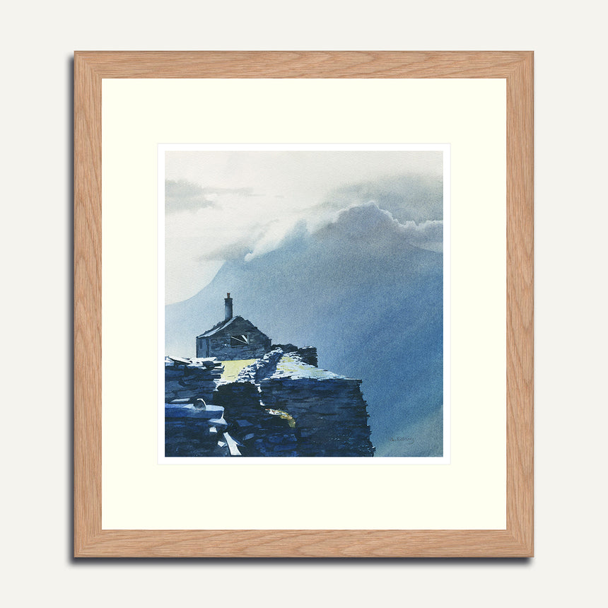 Framed - Ruin at Dinorwig Quarry.