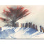 PR157 Figures in a snowy landscape