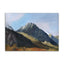 Tryfan from Pen yr Helgi Du. An oil painting by Rob Piercy